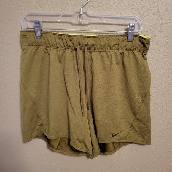 Nike Olive Green Training Athletic Shorts Size Small - Picture 5 of 6